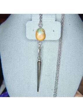 Turquoise bohemian long necklace